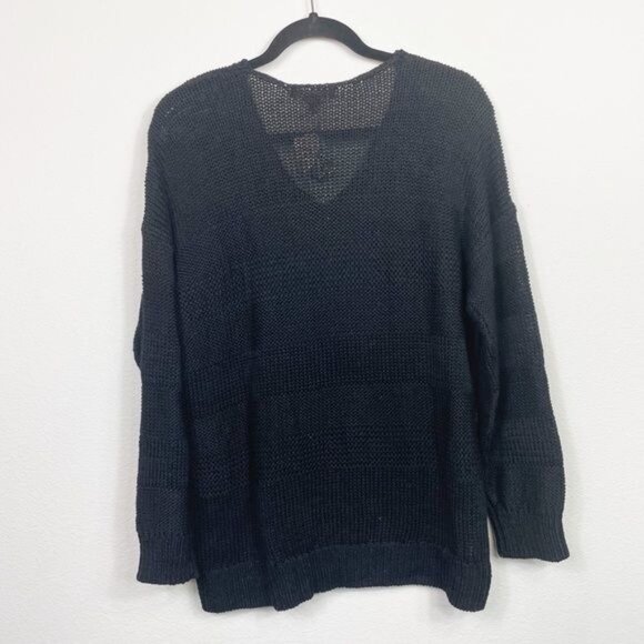 Tommy Bahama Sweetzer Black V-Neck Pullover Lightweight Sweater Size XL NWT - Picture 4 of 8